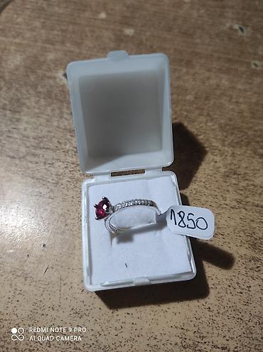 Prstenje: Srebrni prstenovi sa cirkonima – više modela - Model 1: tanji obruč — 9