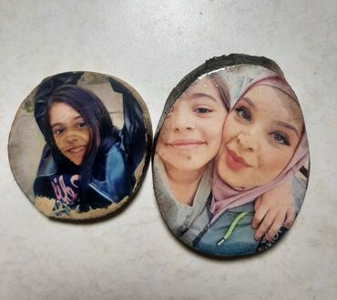 Digər ev dekoru: Soyuducu üçün maqnitli şekiller Taxtadan hazırlanmış, Quran ayələri və — 13