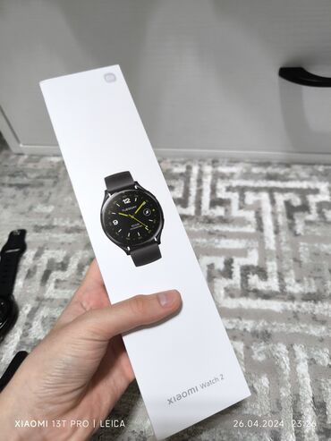 watch 5: Б/у, Смарт часы, Xiaomi, Аnti-lost, цвет - Черный