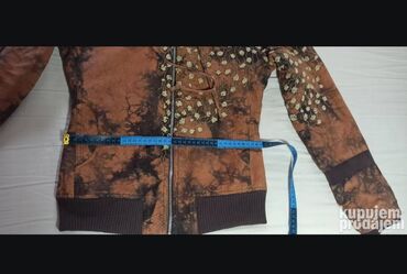 Dukserice: Ženska jakna sa kapuljačom – unikatni etno/boho stil. Unutra je — 6