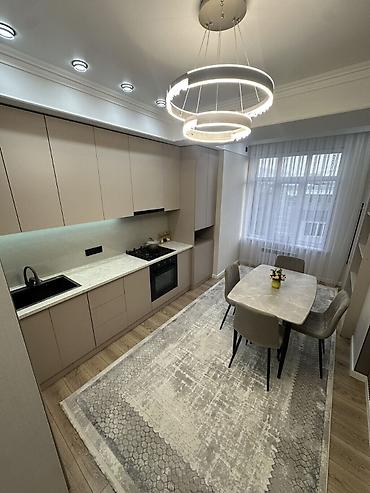 2 комнаты кок жар: 2 комнаты, 70 м², Кок-Жар мкр Элитка, 11 этаж, Евроремонт — 1