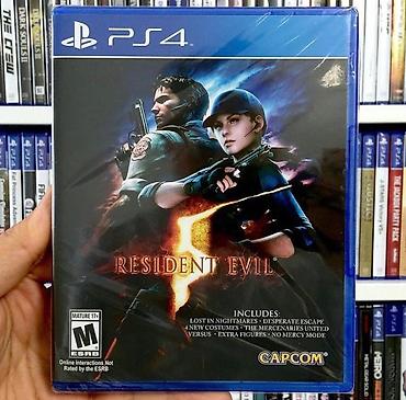 resident evil biohazard: PS4 üçün Resident Evil 5 – CAPCOM Janr: aksiya, hayatta qalma qorxu — 1