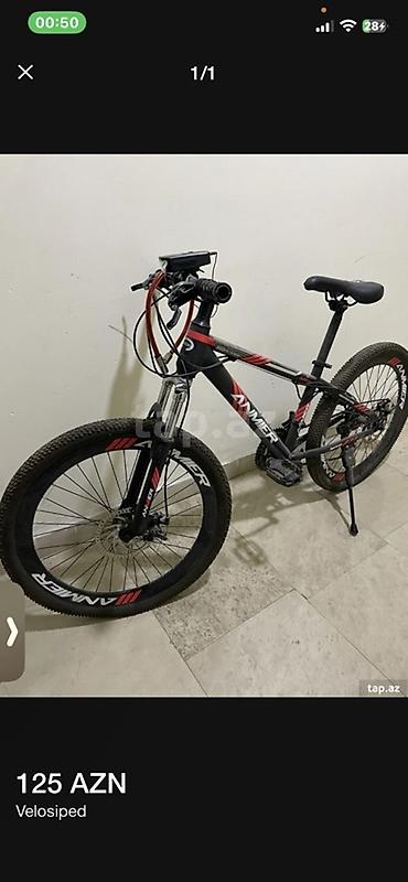 İdman velosipedləri: Məhsul: Dağ/şəhər tipli velosiped - Brend/model: ANMEİR (gövdə və — 1
