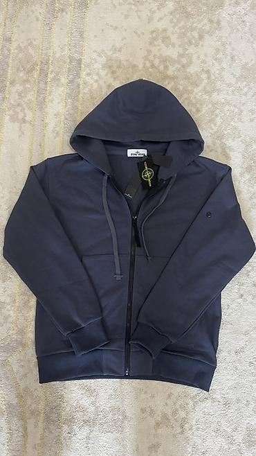 Толстовки: Stone Island — худи на молнии с капюшоном, размер M. Характеристики — 1