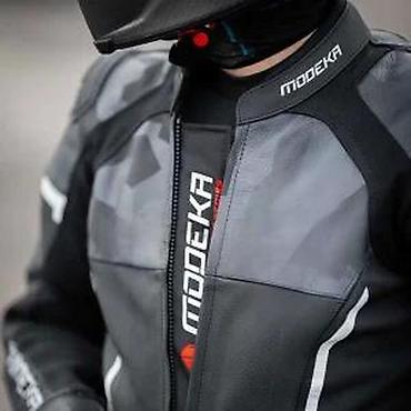 tailor and sons: Modeka sports motociklistička jakna – kožna, sa sportskim krojem i — 4