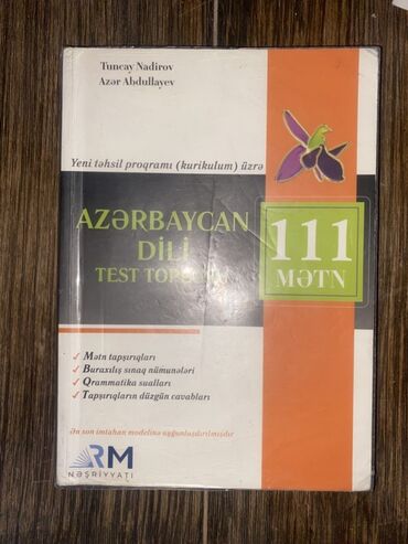 История Азербайджана: Məhsul: “Azərbaycan dili – Test Toplusu (111 mətn)” kitabı Müəlliflər