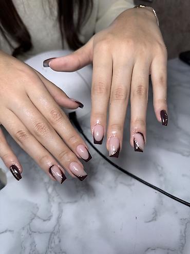 Маникюр: Выравнивание, Маникюр, С выездом на дом — 6