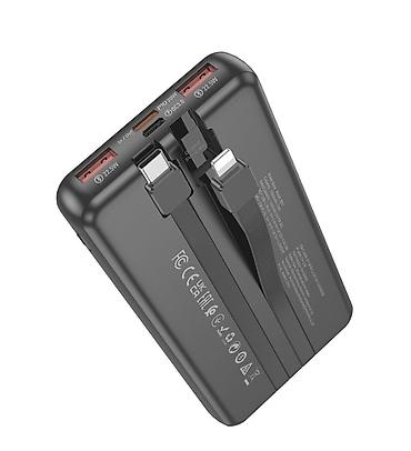 iphone cable: Внешний аккумулятор с встроенными кабелями и быстрыми портами - — 5