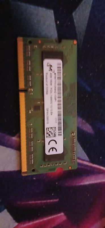 ucuz notebook: Operativ yaddaş (RAM) 4 GB, > 4000 Mhz, DDR3, Noutbuk üçün, İşlənmiş — 2