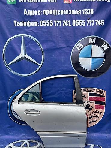 mers 203: Дверь Задняя правая Mercedes-Benz, Б/у, Оригинал — 1