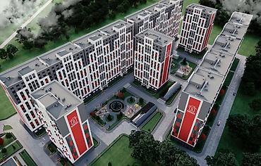 жк амир сити: 1 комната, 35 м², 11 этаж, ПСО (под самоотделку) — 3