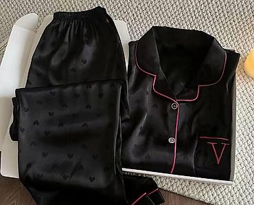 Пижамы: Женские аксессуары и домашняя одежда 1) Сумка-шопер, черная - — 5