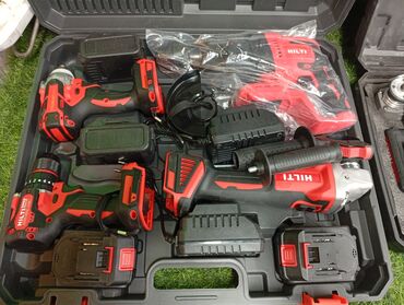 инструменты разные: Набор аккумуляторного инструмента HILTI в прочном пластиковом кейсе