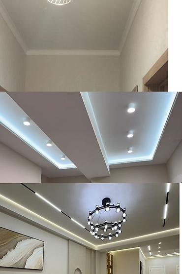 Потолочные работы: Монтаж потолков, Монтаж потолочных плинтусов | Многоуровневый | Багет Больше 6 лет опыта — 11