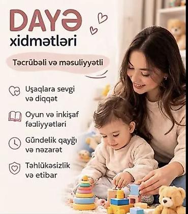 dayə xırdalan: Salam xanimlar🌹oz evimde uwaqlara baxiram,Rassiyada baxcada terbiyeci — 1
