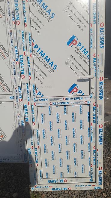 qapi ve pencere: PVC qapı – PIMMAS/KL@SWIN profilli - Material: PVC profil, üzərində — 1
