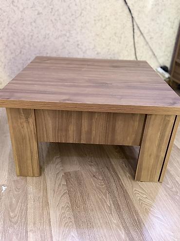mebel sifarisi: Kvadrat masa, Transformer, Təkərsiz, Teksturalı laminat — 2