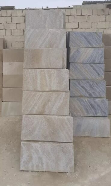 Dekorativ daşlar: Qumdaşı fasad plitələri - Material: təbii qumdaşı - İstifadə — 11