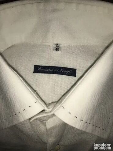 Košulje: Original RONERTO BARESSI kosulja 45 100% cotton Finest Italian fabric — 8