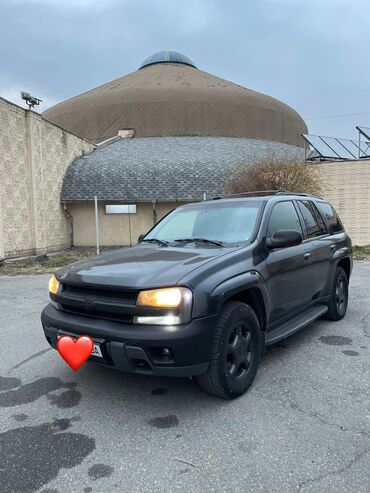 калос машина ош: Chevrolet Trailblazer: 2004 г., 4.2 л, Типтроник, Газ, Жол тандабас