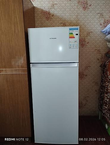 taube soyuducu: TAUBE T8-60143WDFS iki kamerali soyuducu - Rəng: ağ, klassik dizayn - — 1