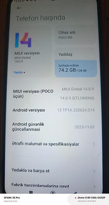 xiaomi not 8 pro: Xiaomi 128 GB, rəng - Göy — 4