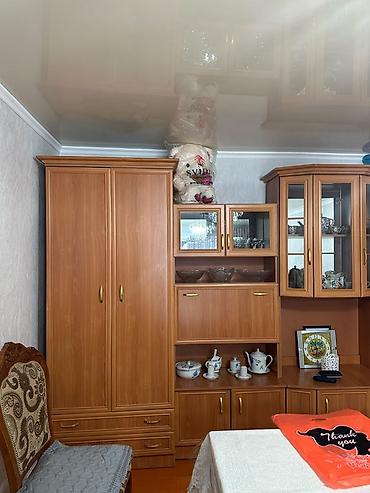 модульный стол: Стенка для гостиной/столовой, модульная, цвет теплый орех. Состав и — 2
