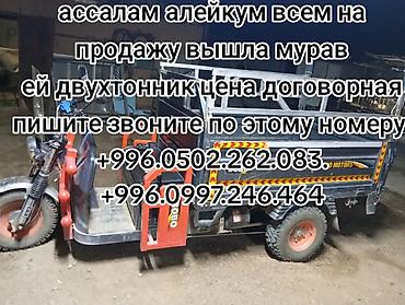 Грузовой трёхколёсный мототранспорт (трицикл) BOBO Motors с