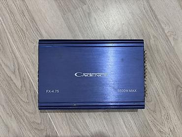 səs gucləndrici: Cadence FX-4.75 avtomobil gücləndiricisi - Güc: 5500W MAX (korpus — 1