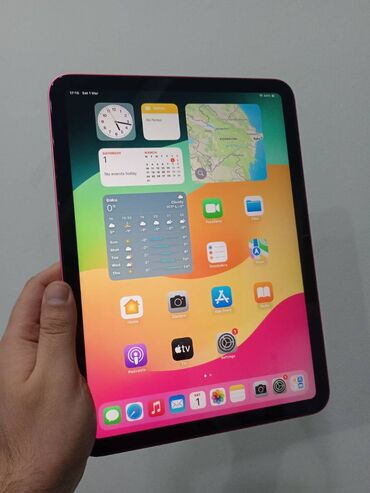 Apple iPad: Apple iPad 10 (2022), 13", 64 GB, Ünvandan götürmə, Pulsuz çatdırılma