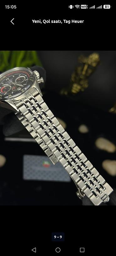 willande saat: Yeni, Qol saatı, Tag Heuer — 9