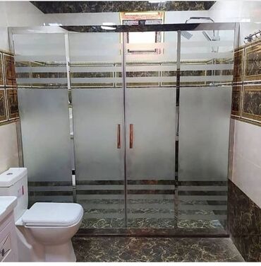 Duş kabinaları, arakəsmələr: Yeni Üstü açıq kabina, Düzbucaqlı, Pulsuz çatdırılma — 27