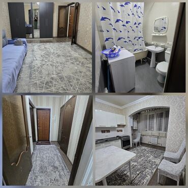 купить 1 комнатную квартиру бишкек: 1 комната, 45 м², 106 серия улучшенная, 4 этаж, Евроремонт