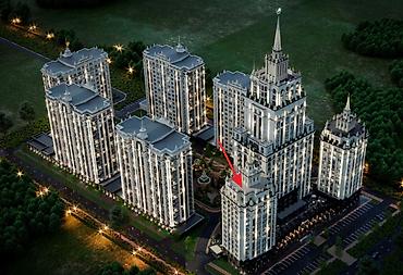 продажи: 2 комнаты, 80 м², Асанбай мкр Элитка, 11 этаж, ПСО (под самоотделку) — 2