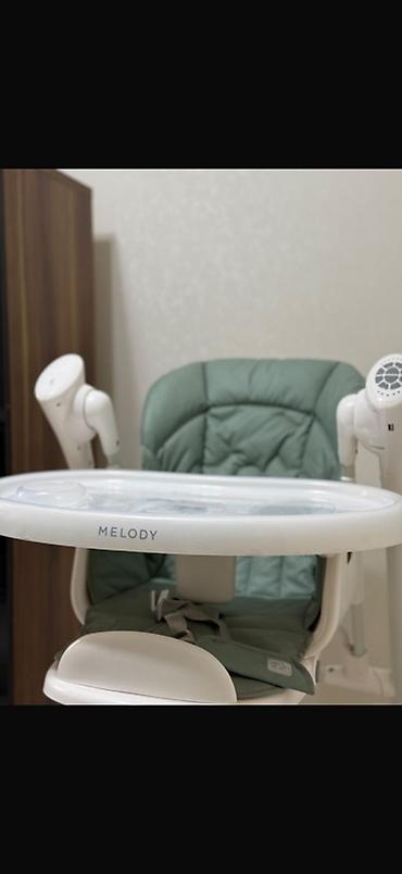 Детская мебель: Детский комплект 3в-1 Melody: электрические качели + стульчик для — 3