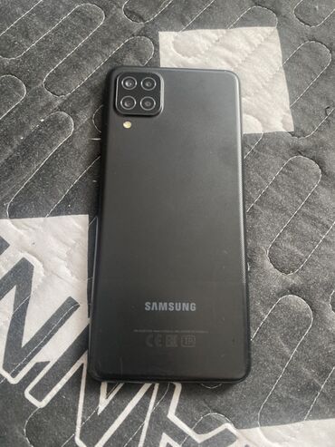 карты памяти iconix для планшетов: Samsung Galaxy A12, түсү - Кара, 2 SIM
