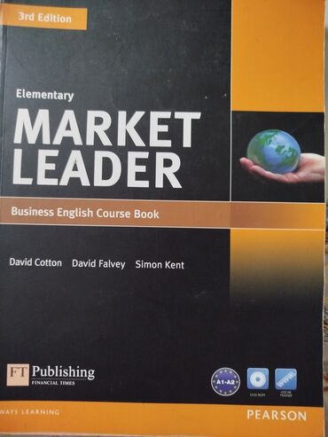 самые лучшие курсы английского языка в баку: Market Leader – Elementary (3rd Edition) çox az işlənib, iş dəftəri