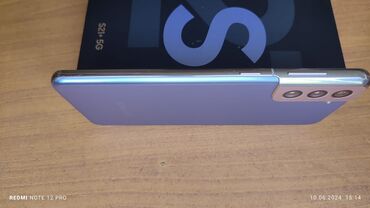 samsung 20 s qiymeti: Samsung Galaxy S22 Plus, 256 ГБ, цвет - Фиолетовый, Сенсорный, Отпечаток пальца, Беспроводная зарядка