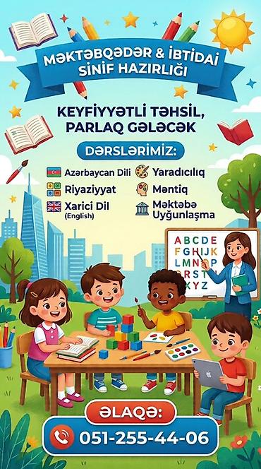 Məktəbəqədər və ibtidai sinif hazırlığı: Məktəbəqədər və ibtidai sinif hazırlığı, Azərbaycan dili — 1