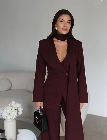 Kompleti: 🔥Ženski elegantni komplet – sako i široke pantalone
✅3600 din — 14