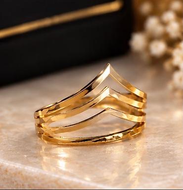xonca şəkli: 💍 585 ƏYAR QIZIL ÜZÜKLƏR 🟡 2 ədəd ⚖️ Ümumi çəki: 3.11 qr 💎 585 əyar ✨ — 1