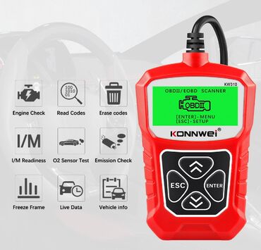 obd: Diaqnostika aparatı"KONNWEI KW310" OBD2 arayıcı. Auto OBD 2
