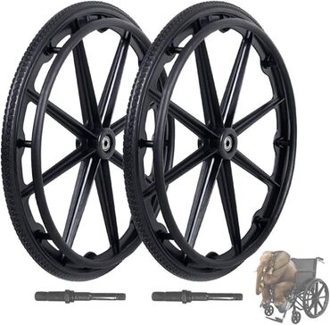 Invalidska kolica: Invalidska kolica – 24-inčni komfortni model sa mekanim sedištem — 3