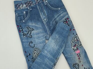 jeans mom slim fit: Jeans, 5-6 years, 110/116, condition - Fair