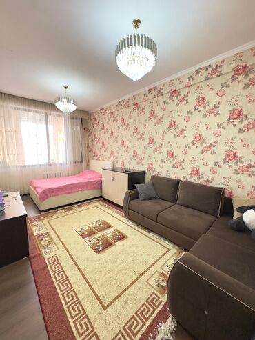 снять квартиру в таласе: 1 комната, 45 м², Элитка, 10 этаж, Евроремонт