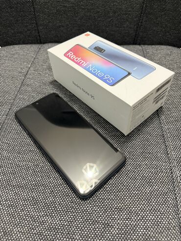 планшет ми 6: Redmi, Redmi Note 9S, Б/у, 128 ГБ, цвет - Синий, 2 SIM