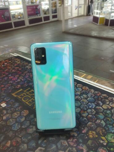 а24 самсунг: Samsung Galaxy A51, Б/у, 128 ГБ, цвет - Голубой, 2 SIM