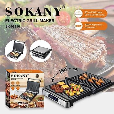 vafli qabı: Toster Sokany, rəng - Boz, Yeni — 2
