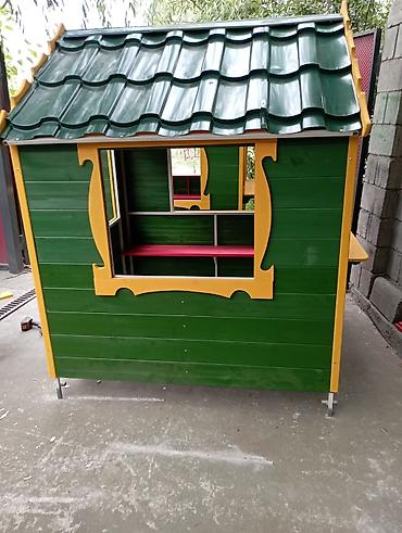 Палатки и домики: Детский домик! Наша новая модель! Изготавливаем на заказ. Любые — 7