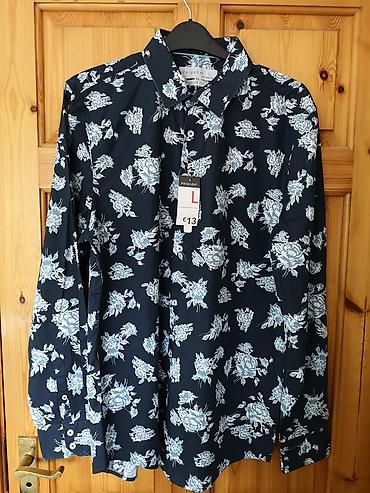 Рубашки: Рубашка мужская PRIMARK 100%cotton производство Bangladesh — 1